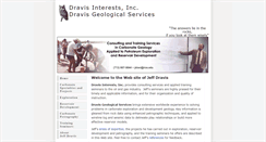 Desktop Screenshot of dravisinterests.com